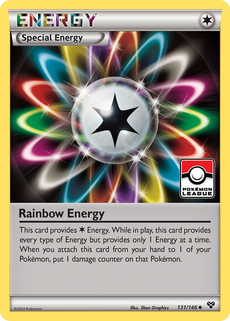 Rainbow Energy 013/23 — WC Deck 2014 (Plasma Power) (English Pokémon TCG card)