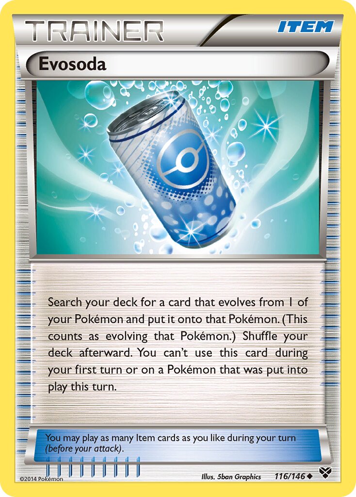 Evosoda 011/23 — WC Deck 2014 (Trevgor) (English Pokémon TCG card)