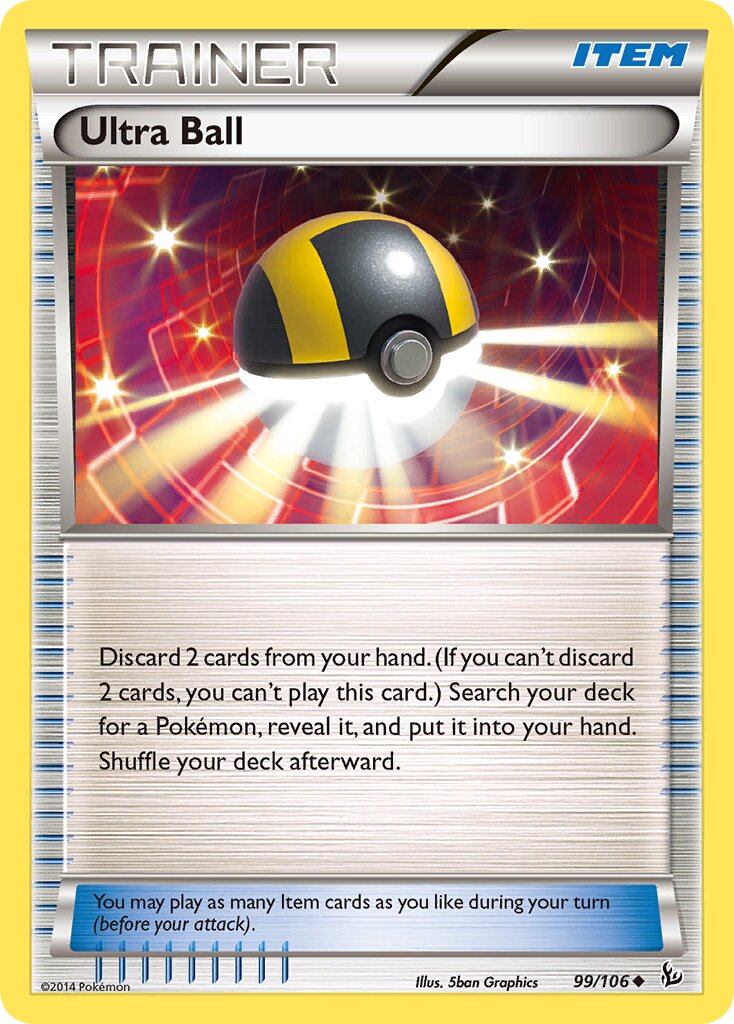 Ultra Ball 099/23 — WC Deck 2014 (Trevgor) (English Pokémon TCG card)