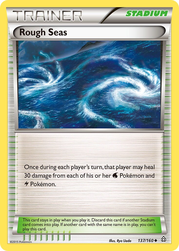 Rough Seas 013/23 — WC Deck 2015 (Honorstoise) (English Pokémon TCG card)
