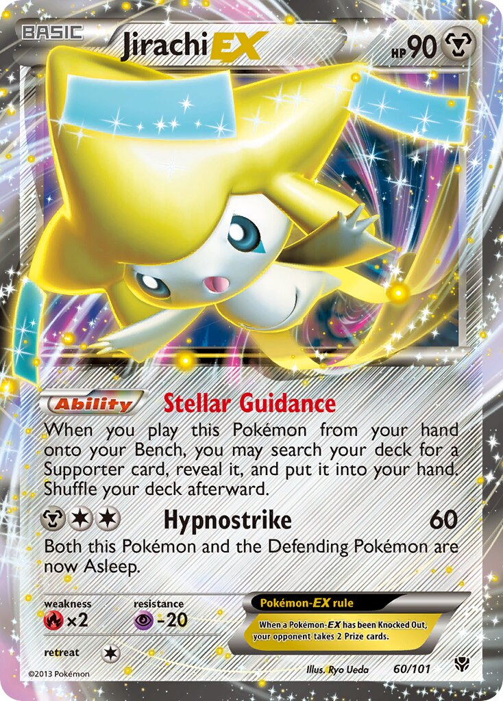 Jirachi-EX 060/23 — WC Deck 2015 (Honorstoise) (English Pokémon TCG card)