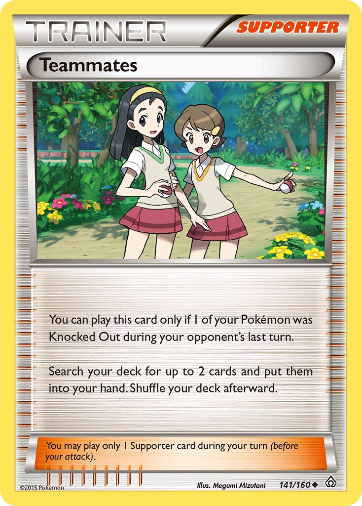 Teammates 014/26 — WC Deck 2015 (Primal Groudon) (English Pokémon TCG card)