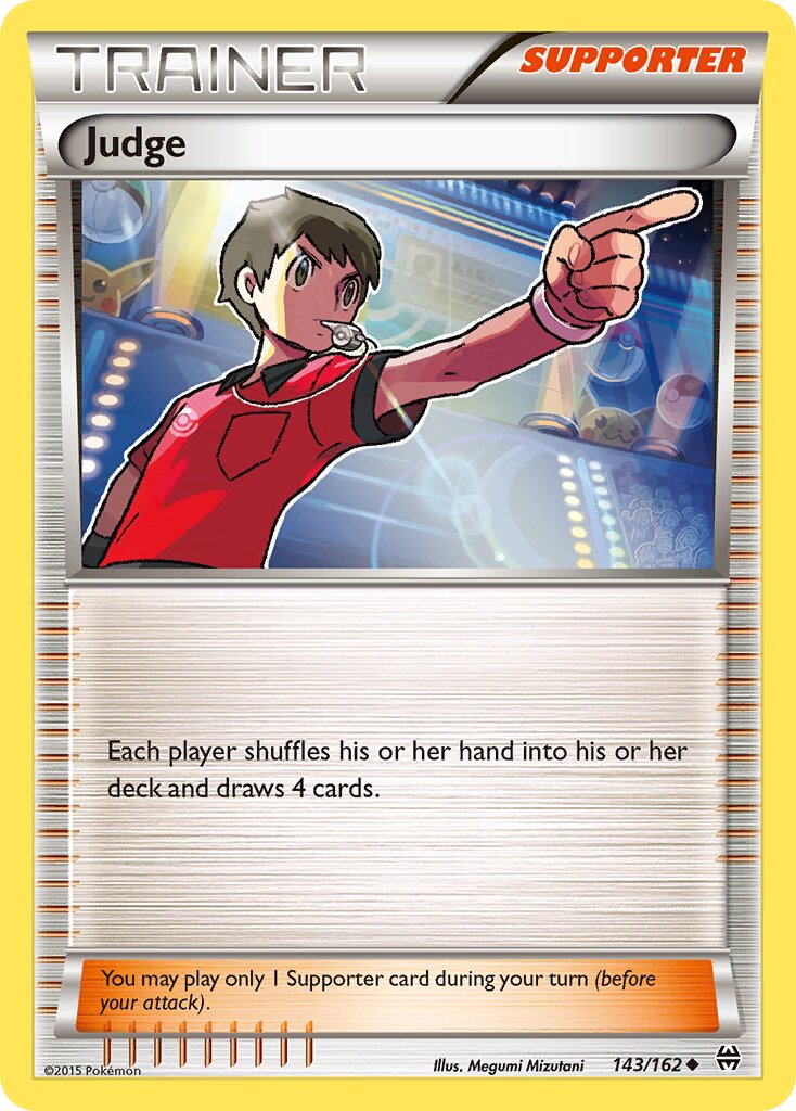 Judge 014/22 — WC Deck 2016 (Bebe Deck) (English Pokémon TCG card)