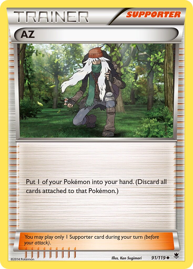 AZ 091/22 — WC Deck 2016 (Bebe Deck) (English Pokémon TCG card)