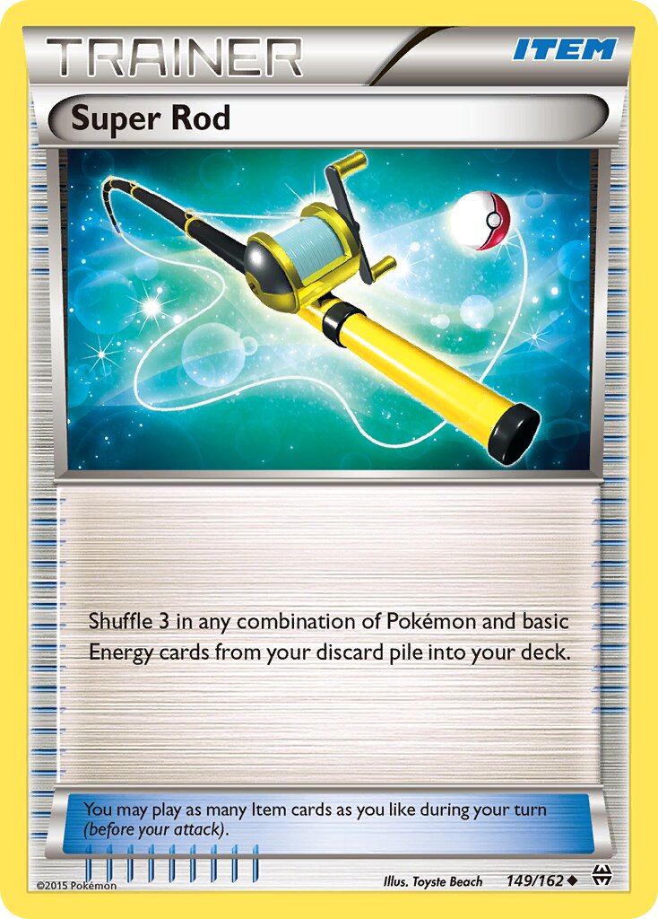 Super Rod 014/24 — WC Deck 2016 (Black Dragon) (English Pokémon TCG card)
