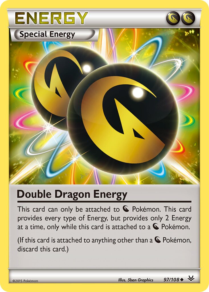 Double Dragon Energy 097/24 — WC Deck 2016 (Black Dragon) (English Pokémon TCG card)