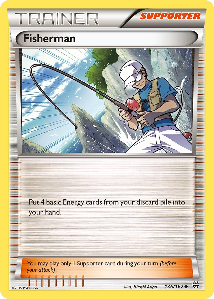 Fisherman 013/21 — WC Deck 2016 (Ninja Blitz) (English Pokémon TCG card)