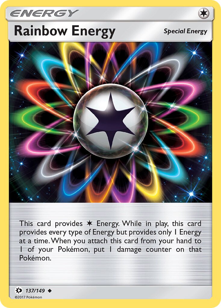 Rainbow Energy 013/23 — WC Deck 2017 (Golisodor) (English Pokémon TCG card)