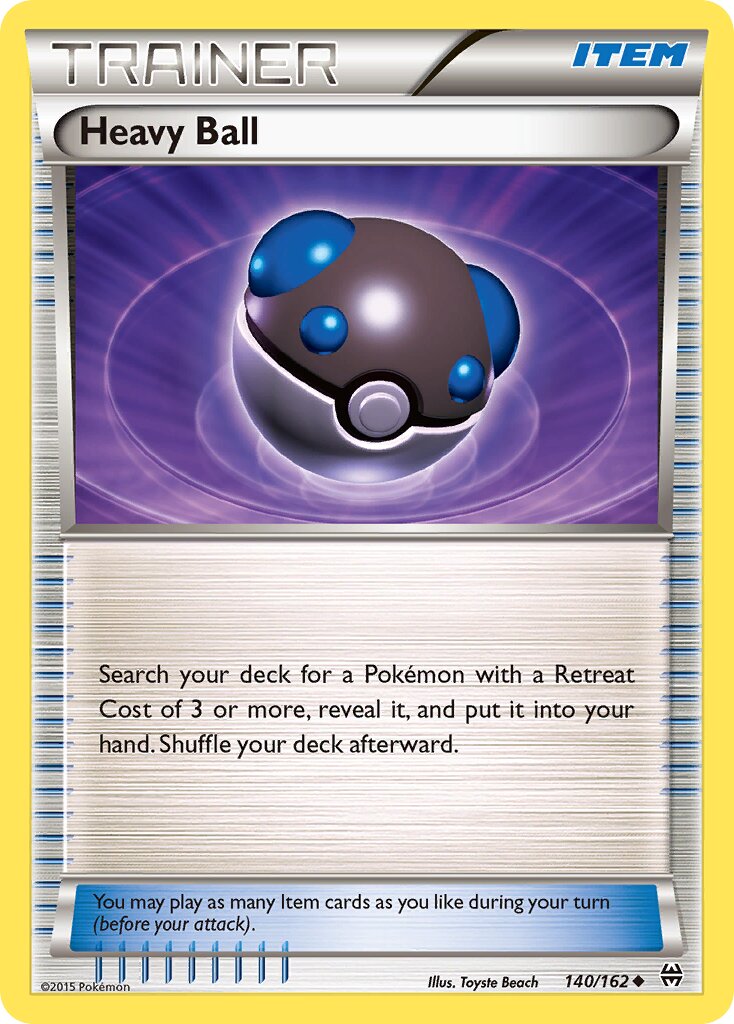 Heavy Ball 014/23 — WC Deck 2017 (Golisodor) (English Pokémon TCG card)