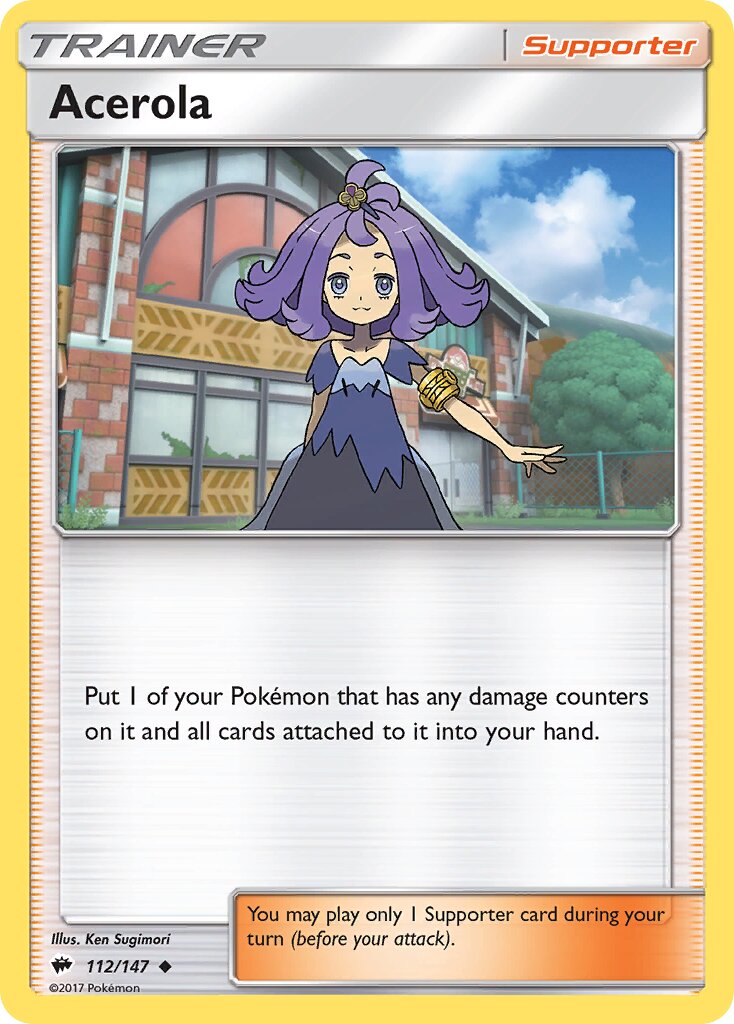 Acerola 011/22 — WC Deck 2017 (Samurai Sniper) (English Pokémon TCG card)