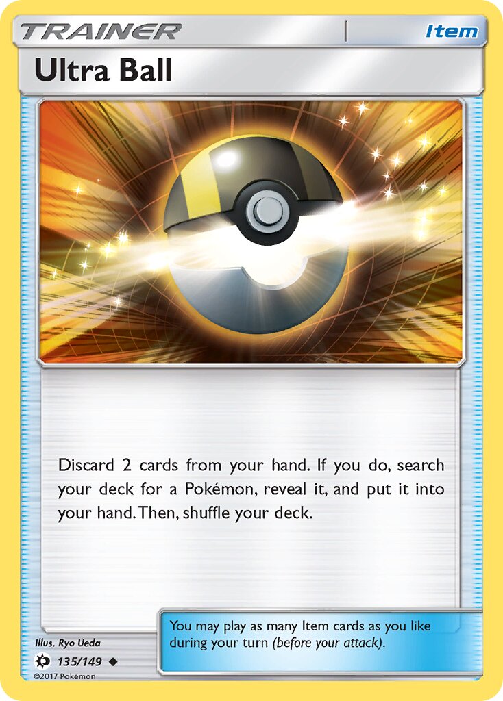 Ultra Ball 013/22 — WC Deck 2017 (Samurai Sniper) (English Pokémon TCG card)