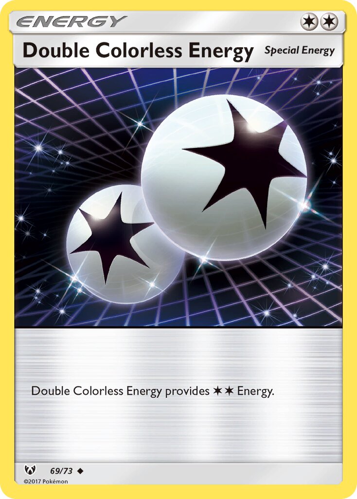 Double Colorless Energy 069/23 — WC Deck 2018 (Garbanette) (English Pokémon TCG card)