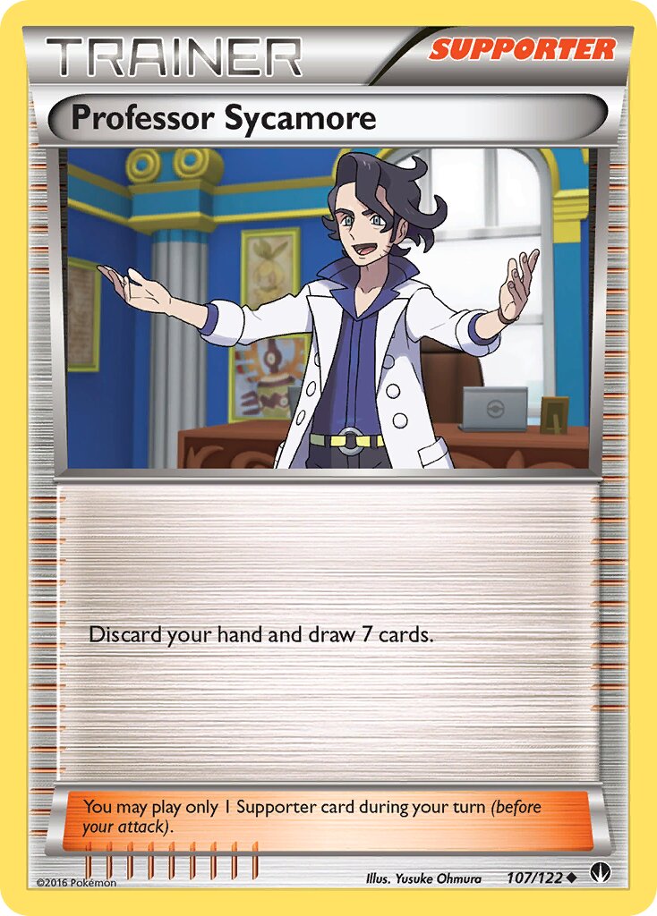 Professor Sycamore 010/24 — WC Deck 2018 (Victory Map) (English Pokémon TCG card)
