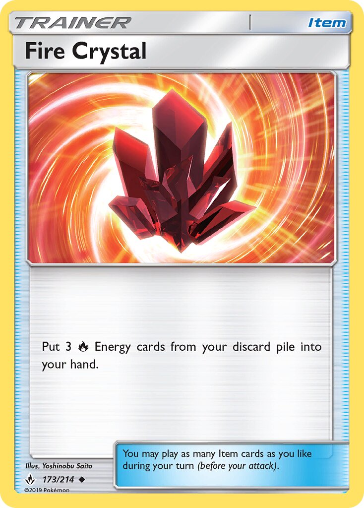 Fire Crystal 017/24 — WC Deck 2019 (Perfection) (English Pokémon TCG card)