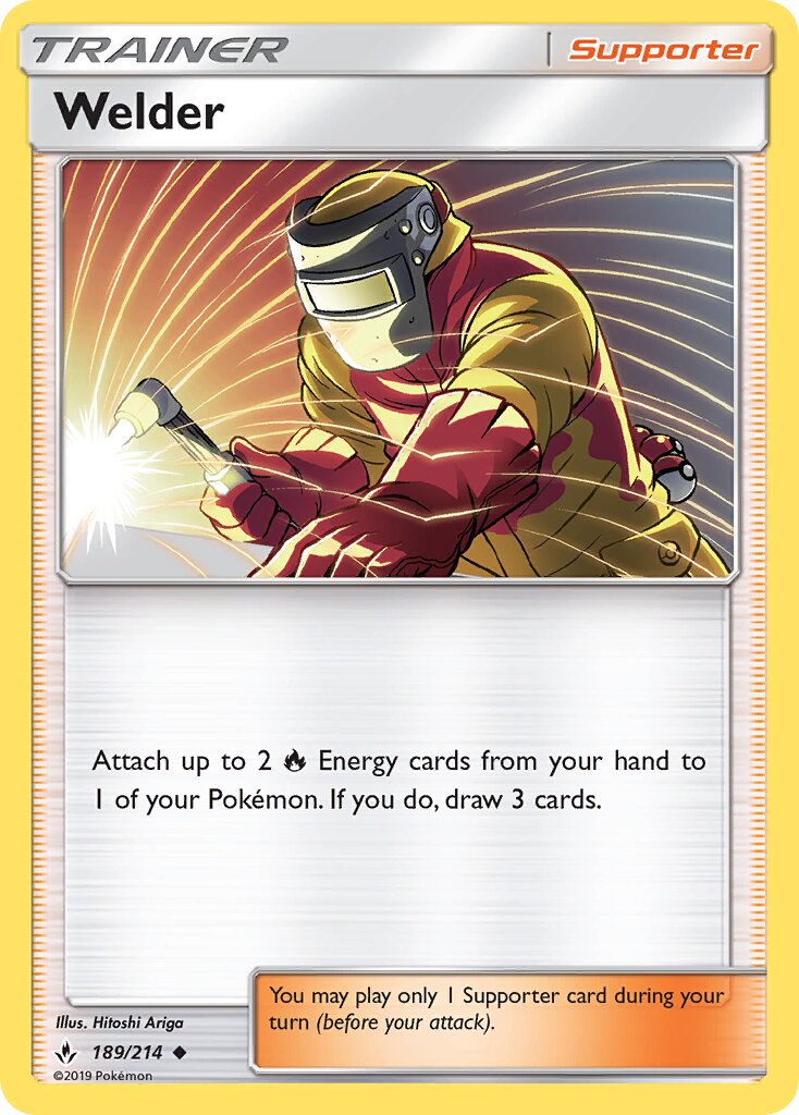 Welder 018/24 — WC Deck 2019 (Perfection) (English Pokémon TCG card)