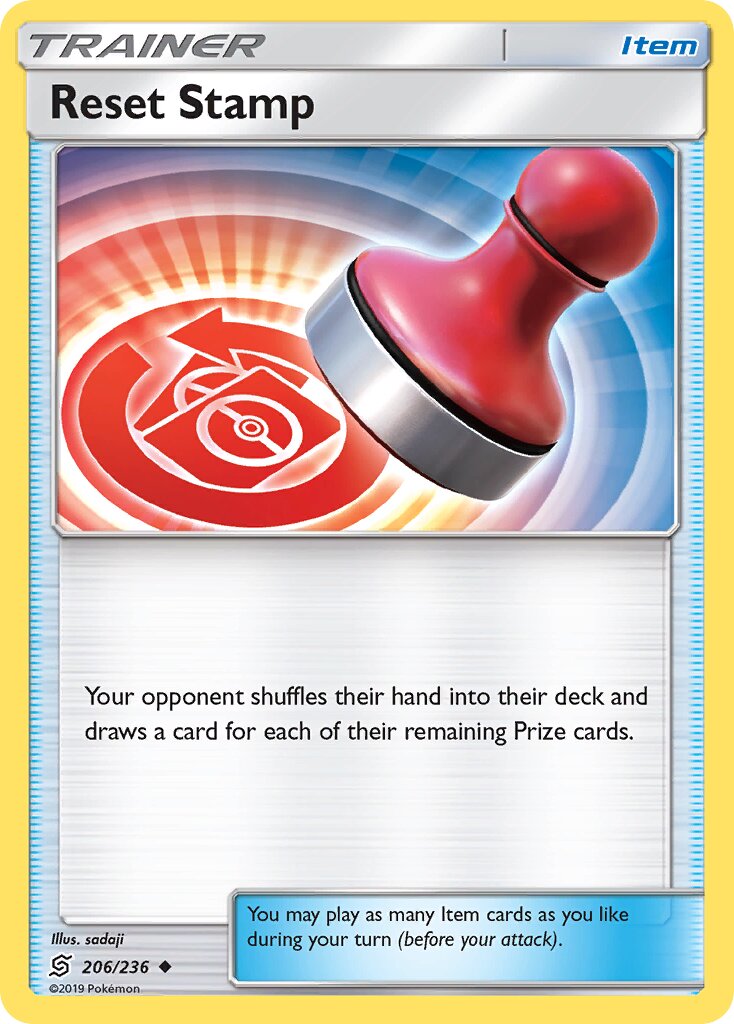 Reset Stamp 020/26 — WC Deck 2019 (Pikarom Judge) (English Pokémon TCG card)