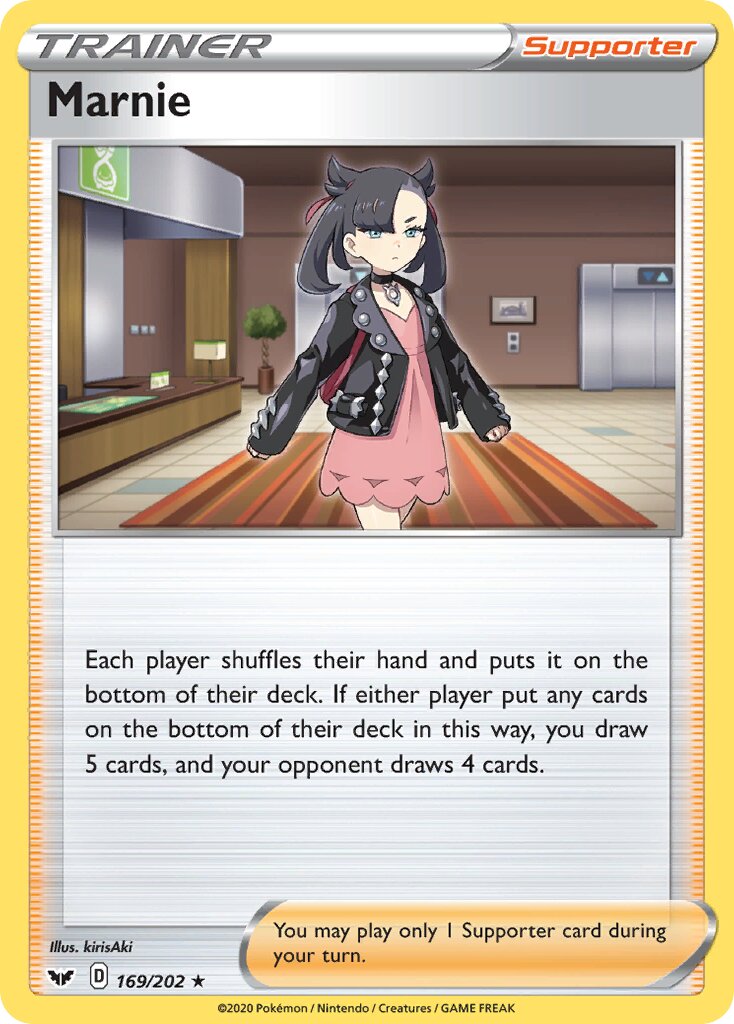 Marnie 016/30 — WC Deck 2022 (Ice Rider Palkia) (English Pokémon TCG card)