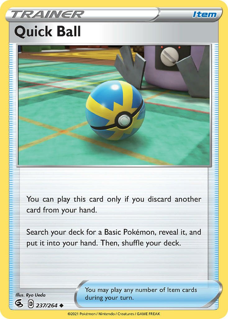 Quick Ball 023/30 — WC Deck 2022 (Ice Rider Palkia) (English Pokémon TCG card)
