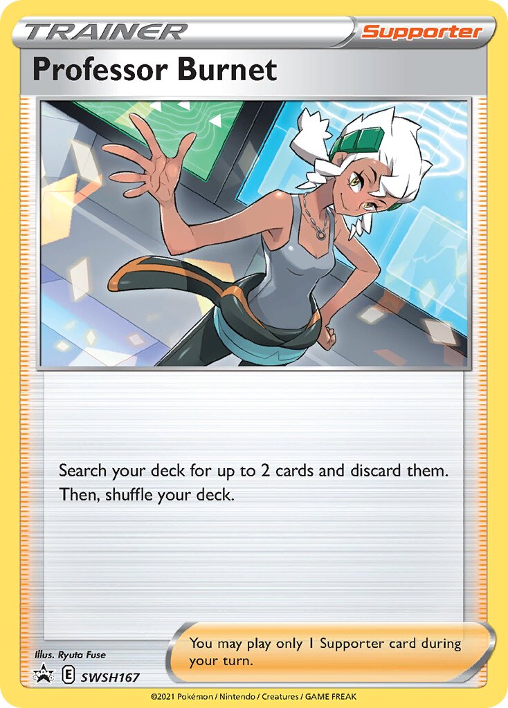 Professor Burnet 016/24 — WC Deck 2023 (Colorless Lugia) (English Pokémon TCG card)