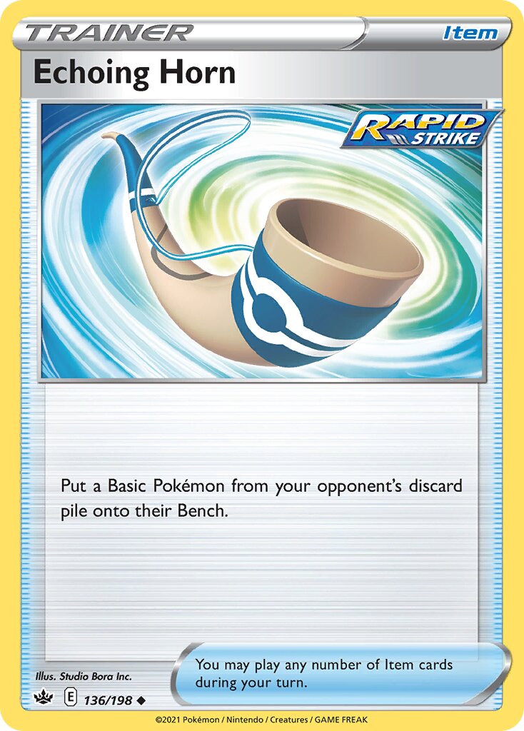 Echoing Horn 013/22 — WC Deck 2023 (Lost Box Kyogre) (English Pokémon TCG card)