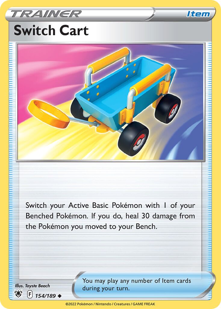 Switch Cart 015/22 — WC Deck 2023 (Lost Box Kyogre) (English Pokémon TCG card)