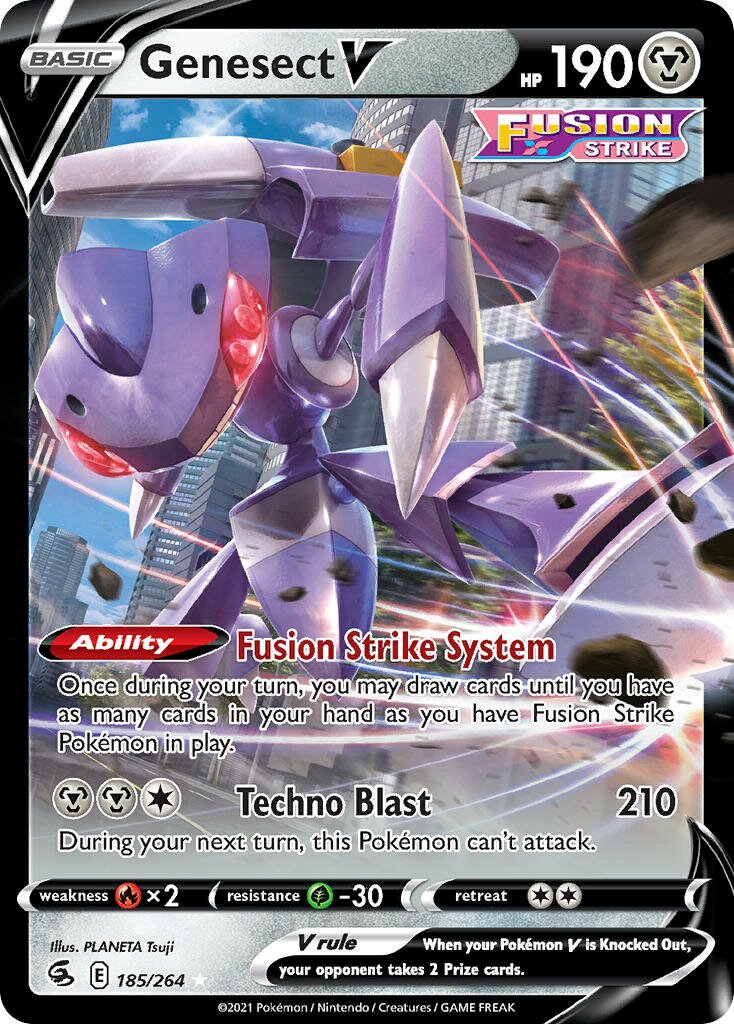 Genesect V 018/26 — WC Deck 2023 (Mews Revenge) (English Pokémon TCG card)