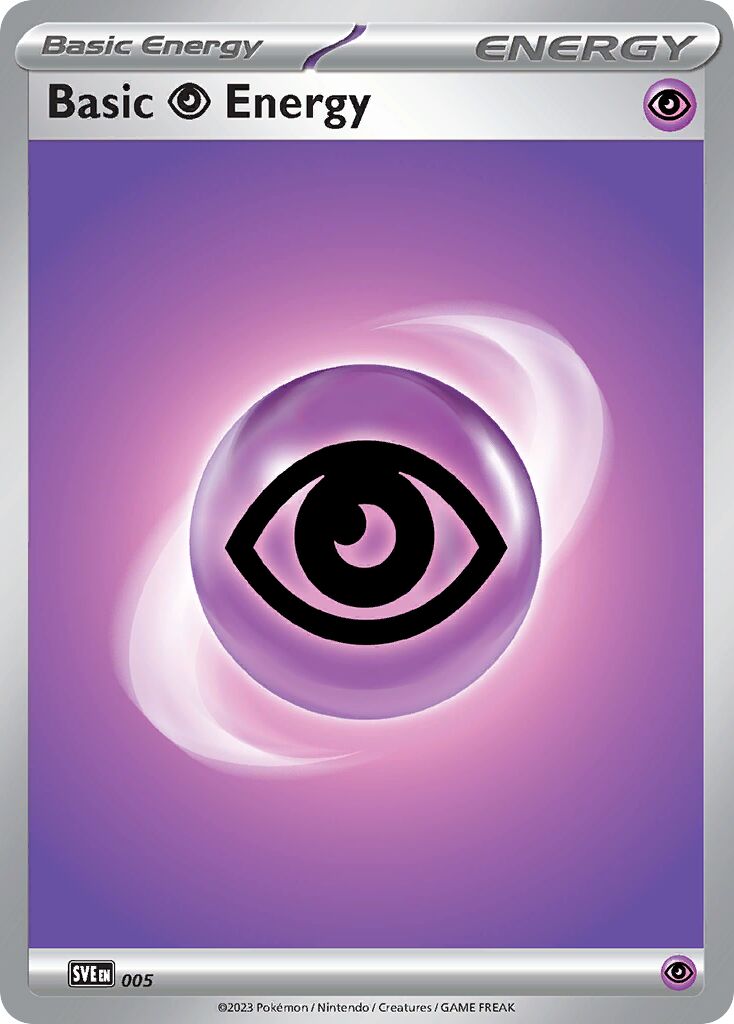 Basic Psychic Energy 005/27 — WC Deck 2023 (Psychic Elegance) (English Pokémon TCG card)
