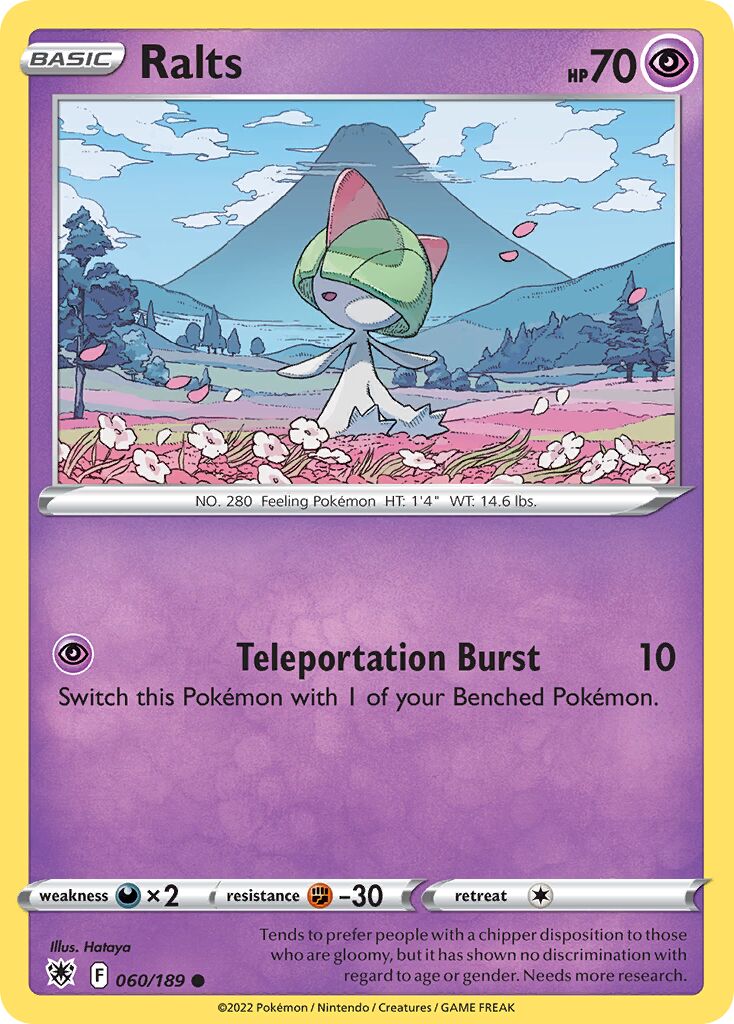 Ralts 060/27 — WC Deck 2023 (Psychic Elegance) (English Pokémon TCG card)