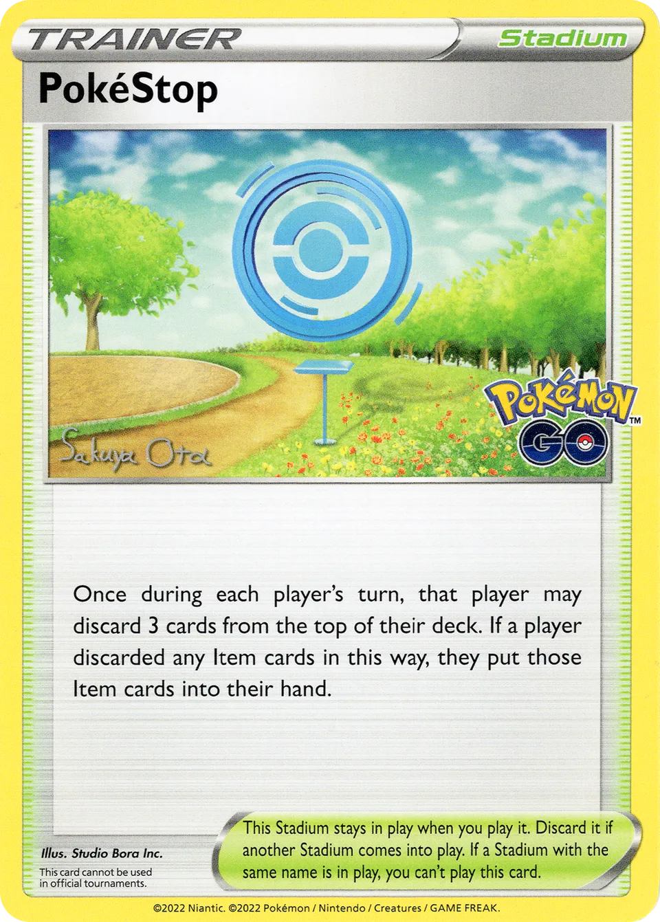 PokéStop 009/24 — WC Deck 2024 (Ancient Toolbox) (English Pokémon TCG card)