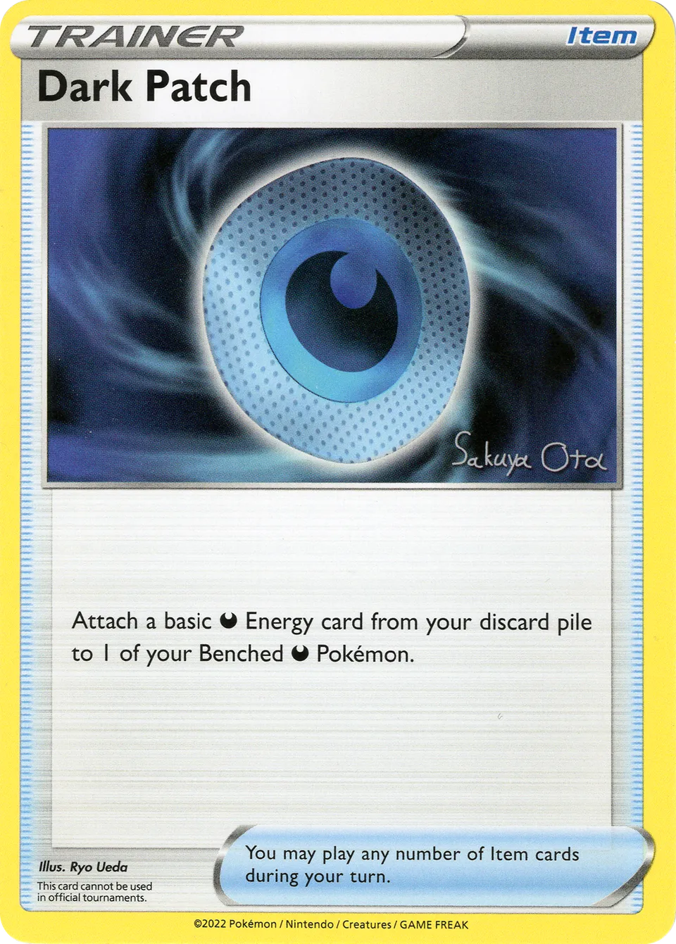 Dark Patch 014/24 — WC Deck 2024 (Ancient Toolbox) (English Pokémon TCG card)