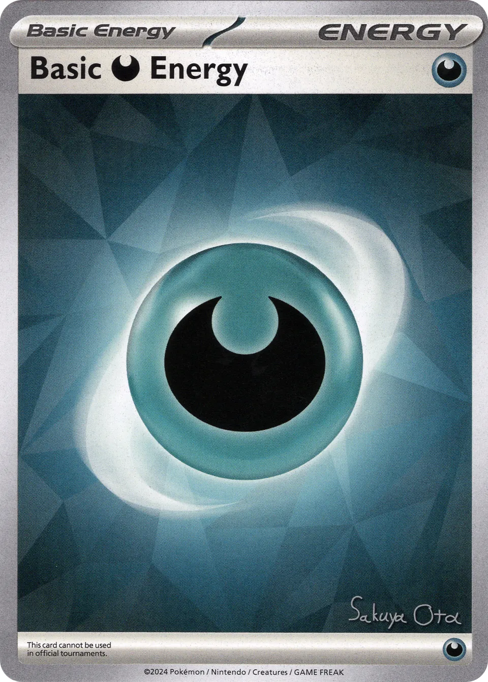 Basic Darkness Energy 024/24 — WC Deck 2024 (Ancient Toolbox) (English Pokémon TCG card)
