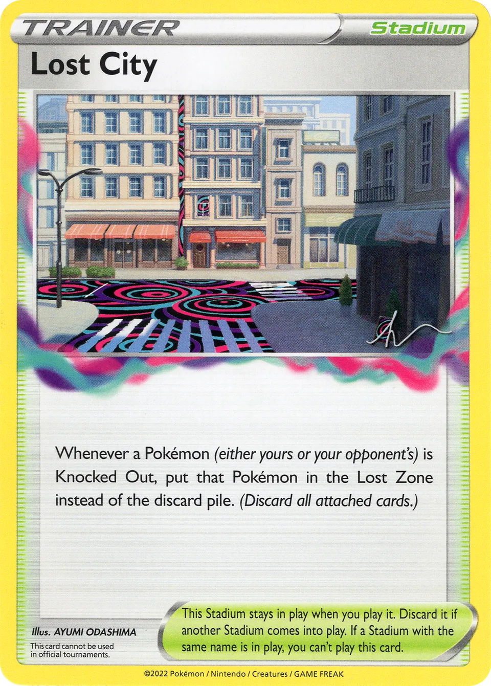Lost City 010/23 — WC Deck 2024 (Crushing Thorn) (English Pokémon TCG card)