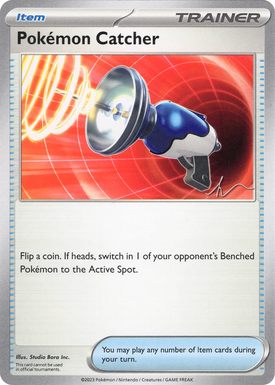 Pokémon Catcher 013/23 — WC Deck 2024 (Crushing Thorn) (English Pokémon TCG card)