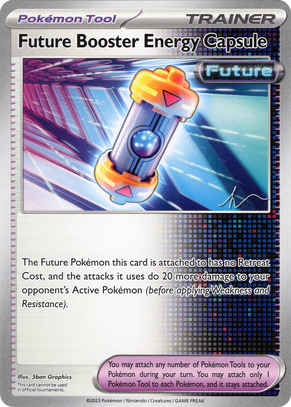 Future Booster Energy Capsule 020/23 — WC Deck 2024 (Crushing Thorn) (English Pokémon TCG card)