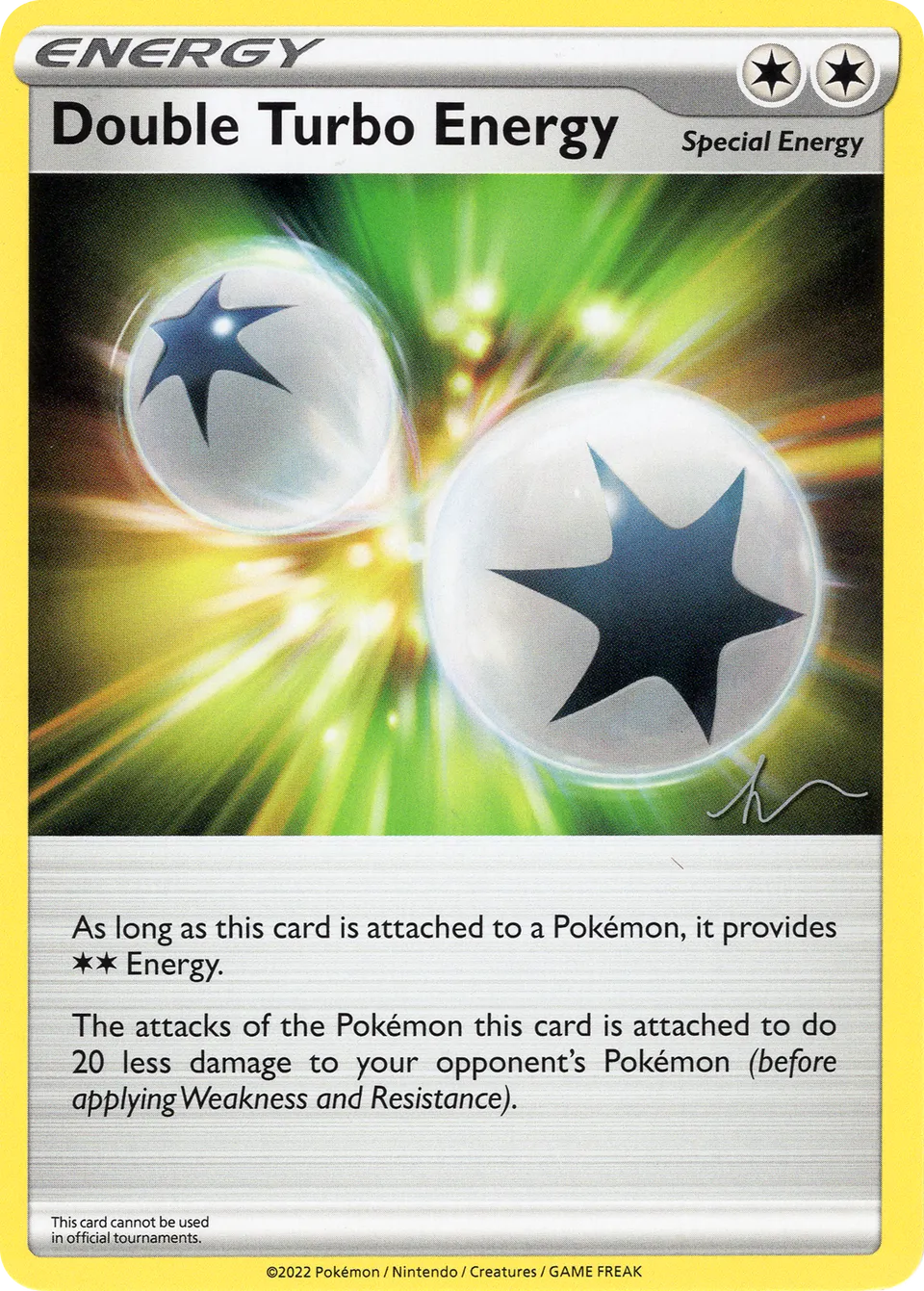 Double Turbo Energy 023/23 — WC Deck 2024 (Crushing Thorn) (English Pokémon TCG card)