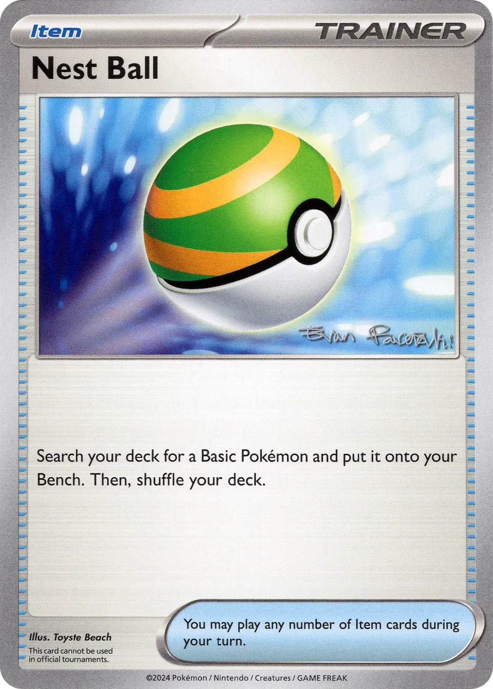 Nest Ball 018/26 — WC Deck 2024 (Regidrago Vstar) (English Pokémon TCG card)