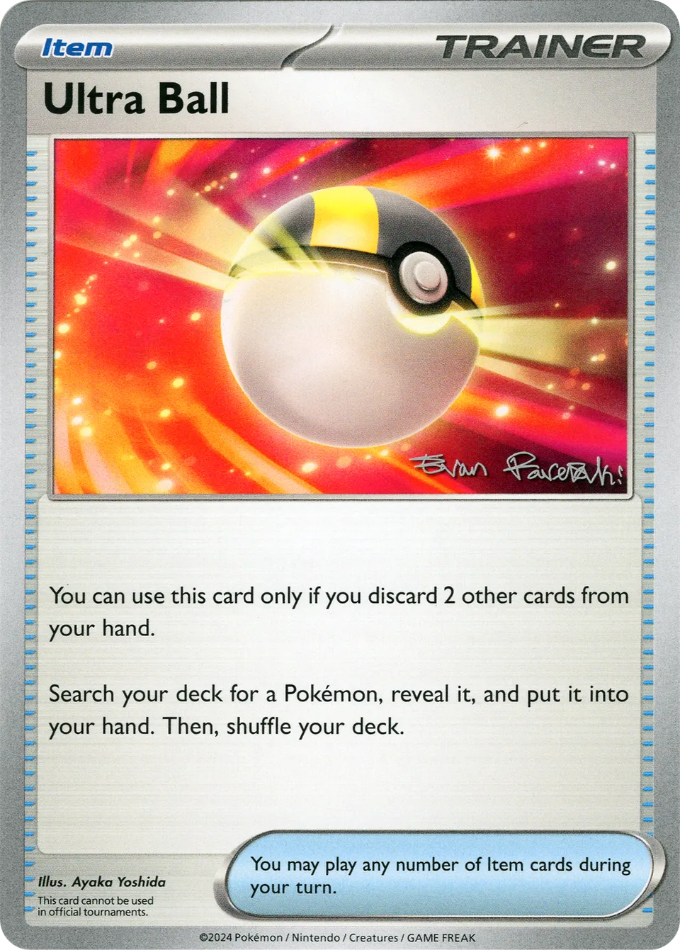 Ultra Ball 019/26 — WC Deck 2024 (Regidrago Vstar) (English Pokémon TCG card)