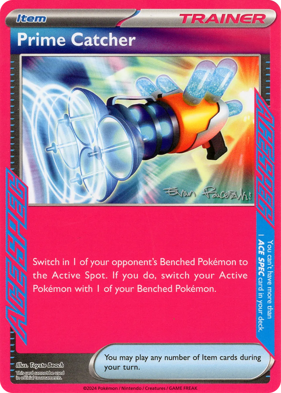 Prime Catcher 021/26 — WC Deck 2024 (Regidrago Vstar) (English Pokémon TCG card)