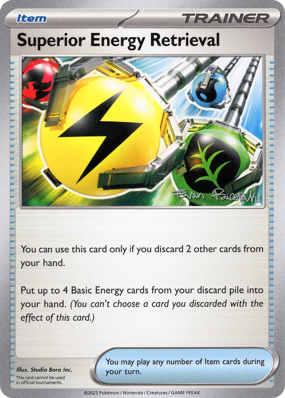Superior Energy Retrieval 022/26 — WC Deck 2024 (Regidrago Vstar) (English Pokémon TCG card)