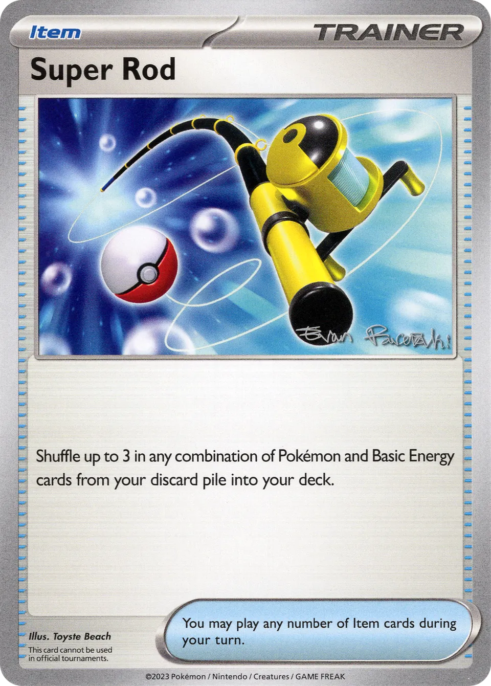 Super Rod 023/26 — WC Deck 2024 (Regidrago Vstar) (English Pokémon TCG card)