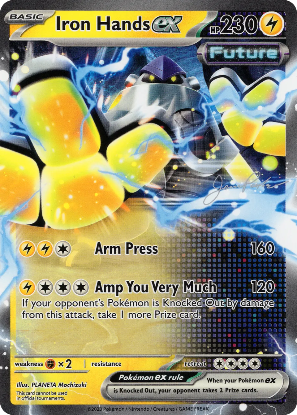 Iron Hands ex 002/25 — WC Deck 2024 (The Don) (English Pokémon TCG card)