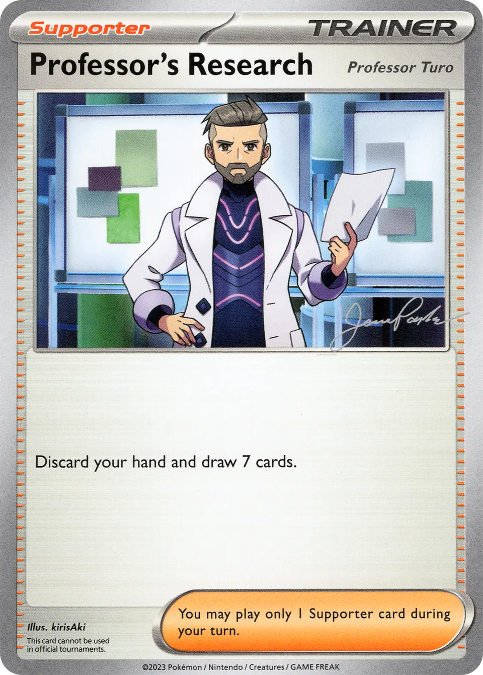 Professor's Research 014/25 — WC Deck 2024 (The Don) (English Pokémon TCG card)