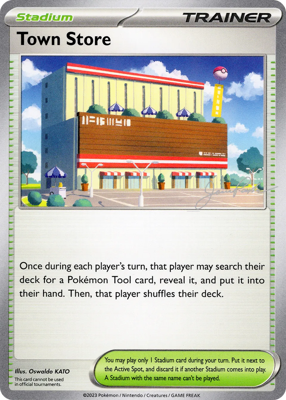 Town Store 015/25 — WC Deck 2024 (The Don) (English Pokémon TCG card)