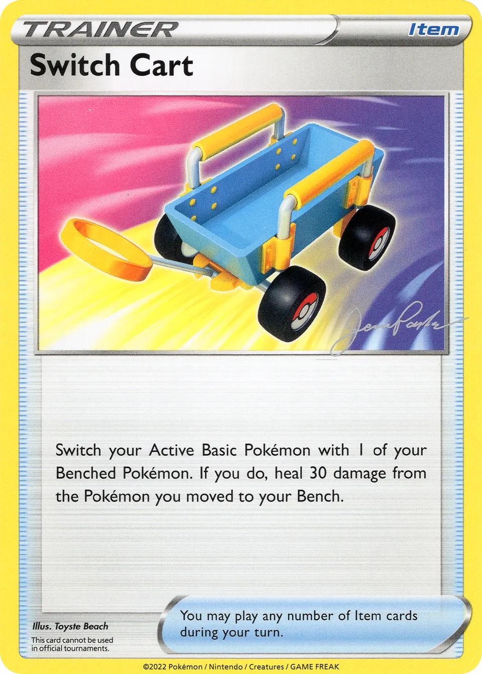 Switch Cart 019/25 — WC Deck 2024 (The Don) (English Pokémon TCG card)