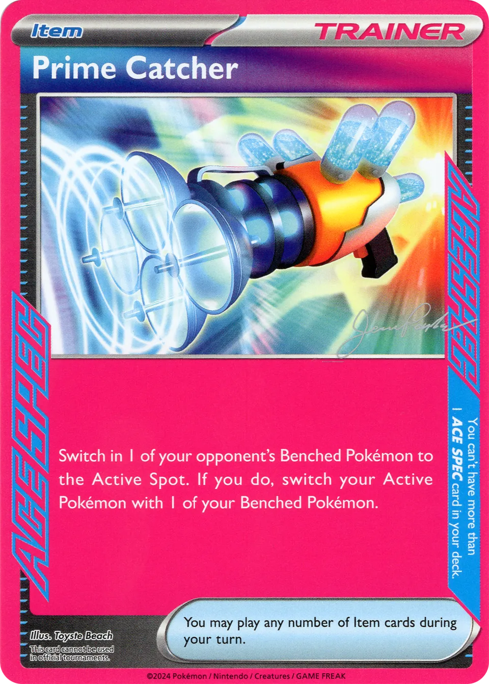 Prime Catcher 020/25 — WC Deck 2024 (The Don) (English Pokémon TCG card)