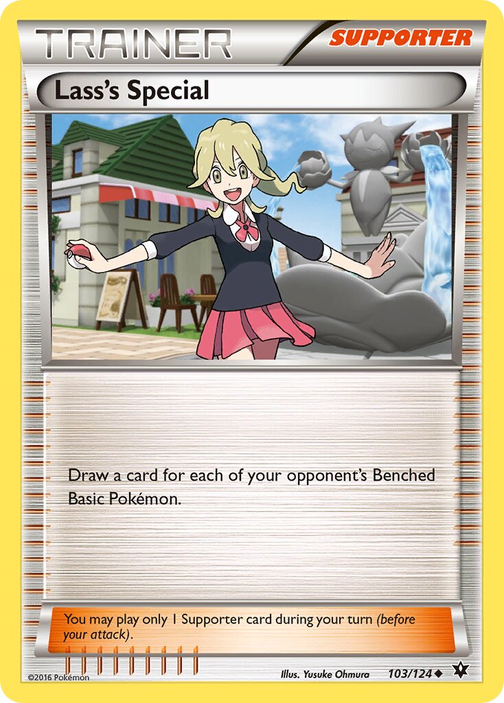 Lass's Special 103/129 — Fates Collide (English Pokémon TCG card)