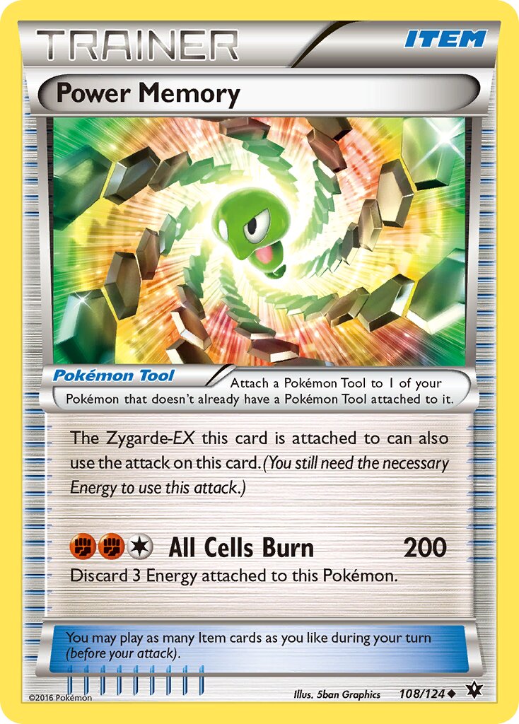 Power Memory 108/129 — Fates Collide (English Pokémon TCG card)