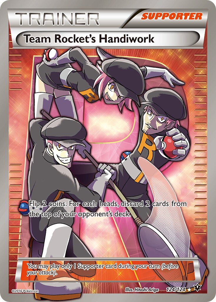 Team Rocket's Handiwork 124/129 — Fates Collide (English Pokémon TCG card)