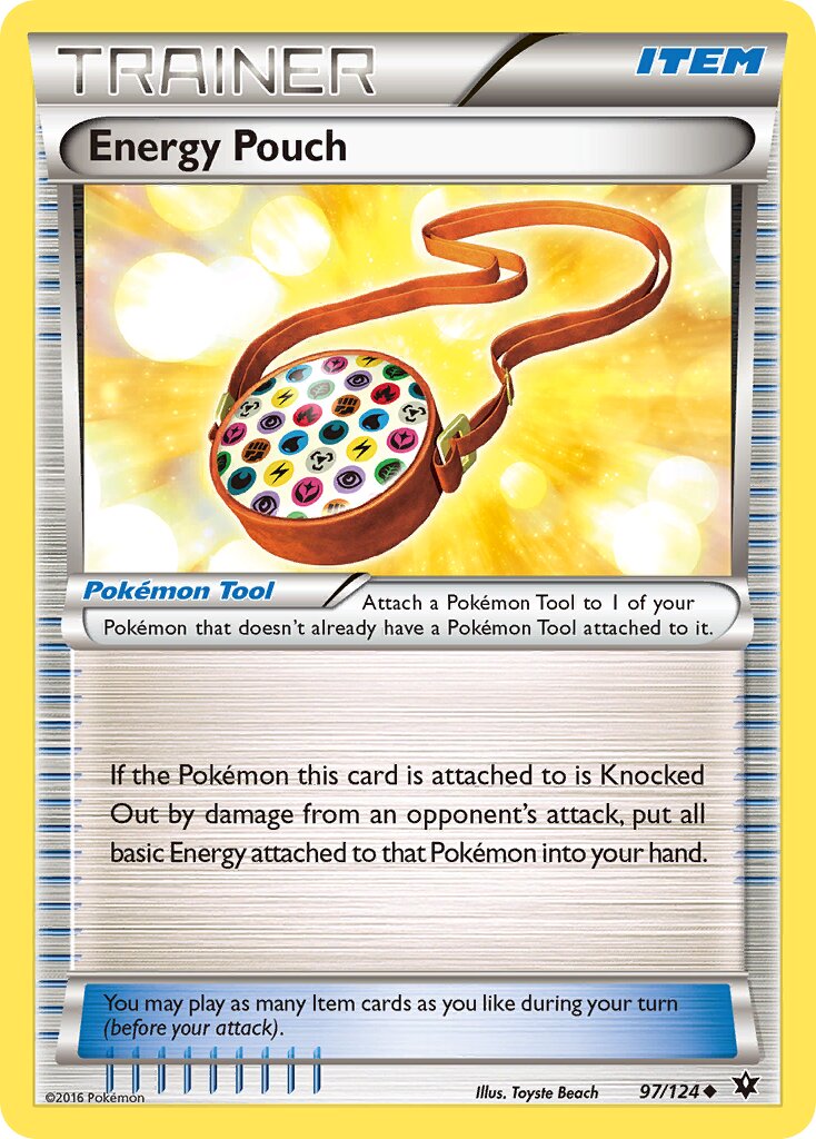 Energy Pouch 097/129 — Fates Collide (English Pokémon TCG card)