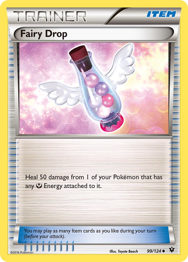 Fairy Drop 099/129 — Fates Collide (English Pokémon TCG card)